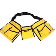 Pas monterski matierałowy żółty 50x23cm (LxH)