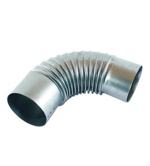 Kolano piecowe 110mm kąt 90°