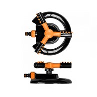 Zraszacz z podstawką obrotowy 3 ramienny