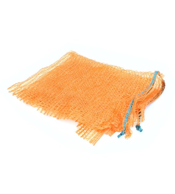 Worek raszlowy z zaciągiem 42x60cm ład. 15kg oranż