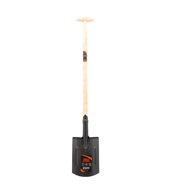 Szpadel z trzonem T PRO-TECHNIK spawany wzm