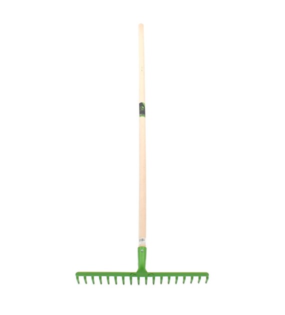 Grabie metalowe 18 zęb XL-GREEN z trzonkiem 130cm