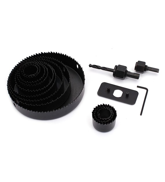 Otwornica 16części 19-127mm do drewna, p/g