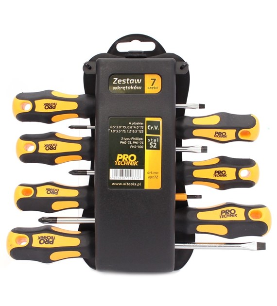 Wkrętaki PRO-TECHNIK utw.S2  7cz 3xPH 4xPŁ