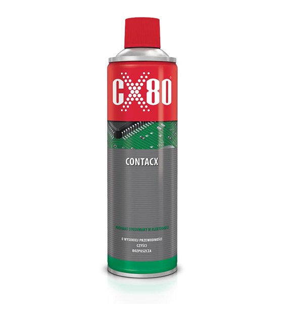 Preparat czyszczący CX80 CONTACX 500ml DUO SPRAY