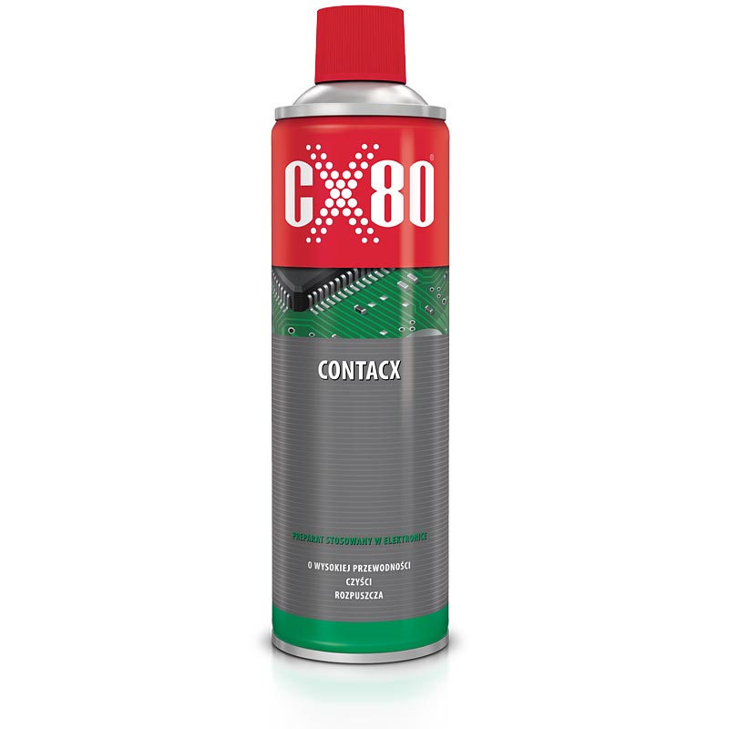 Preparat czyszczący CX80 CONTACX 500ml DUO SPRAY