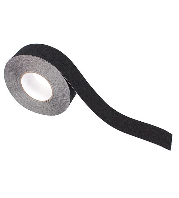 Taśma antypoślizgowa czarna  25mm x 18m samop EU