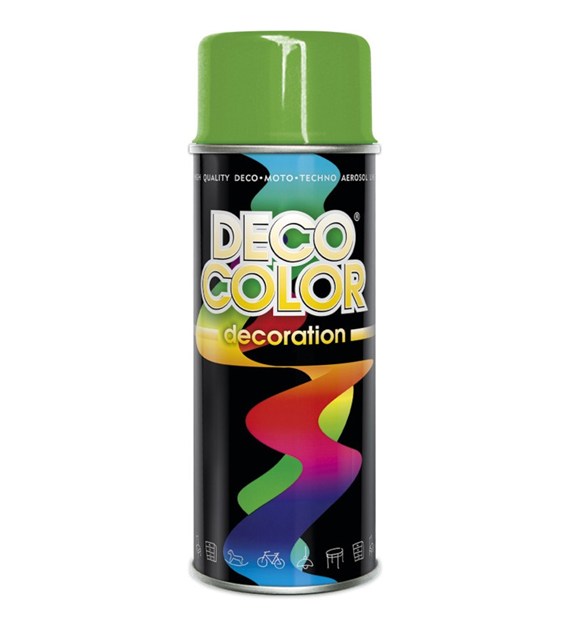 Lakier spray Deco 400ml RAL 6018 zielony jasny