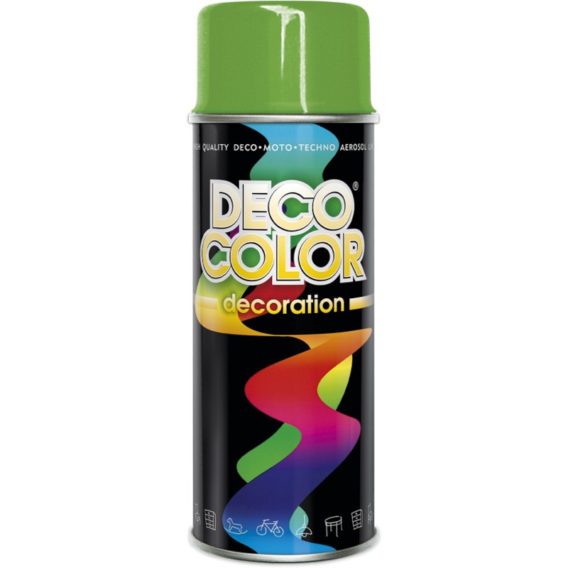 Lakier spray Deco 400ml RAL 6018 zielony jasny