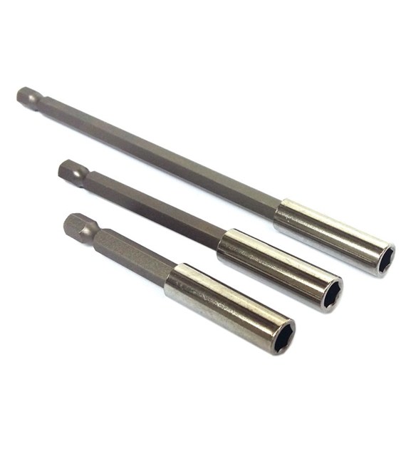 Uchwyt do końcówek BIT  75,100,150mm 3szt Cr.V