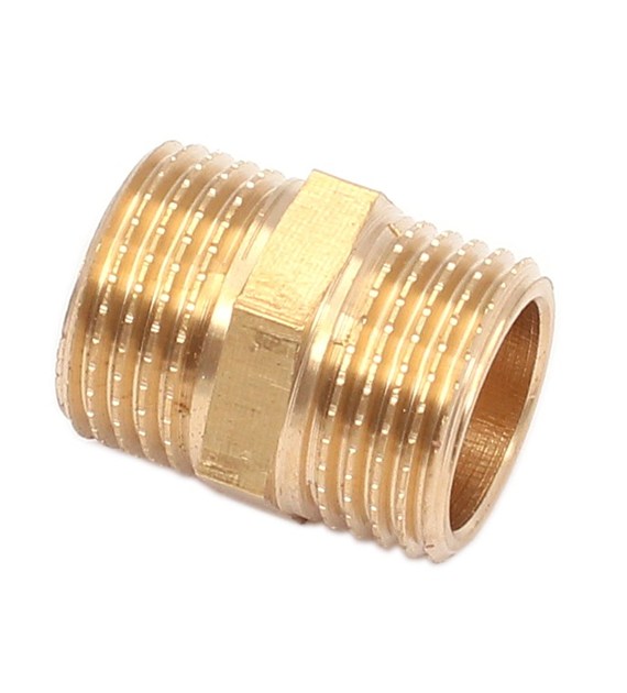 Nypel mosiężny 3/4'' żółty RXX