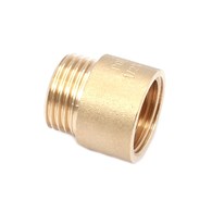 Przedłużka mosiężna 1/2''x10mm żółta RXX