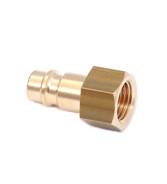 Szybkozłącze pneum. wtyk GW 1/4'' mosiądz