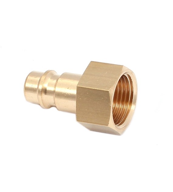 Szybkozłącze pneum. wtyk GW 3/8'' mosiądz