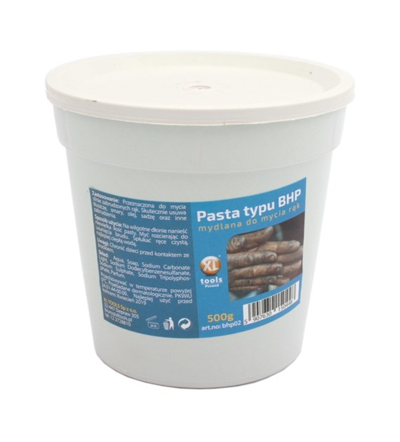 Pasta BHP półpłynna mydlana do mycia rąk 0,5l