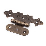 Zawias meblowy ZMU4 ozd n/sym stare złoto