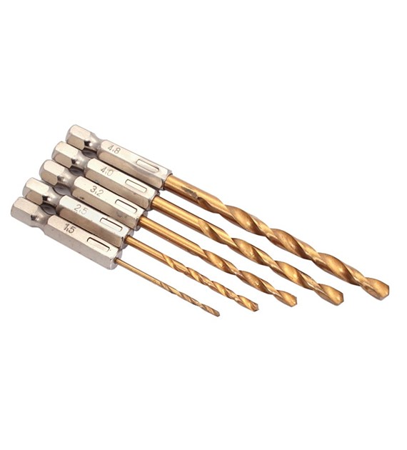 Wiertła do metalu HSS BIT do wkrętarki 1.5-4.8 5cz