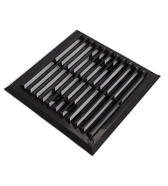 Kratka MAXPOL plastik 175x175 zwykła czarn 001