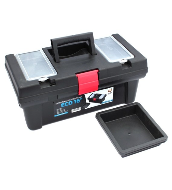 Skrzynka narzędziowa 20' + organizer x2 ECO