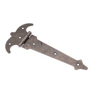 Zawias meblowy ZMU5 ozdobny asym 200mm stare złoto