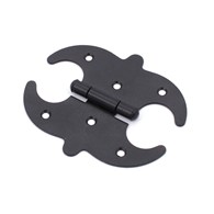 Zawias meblowy ZMU6 ozdobny 85mm czarny