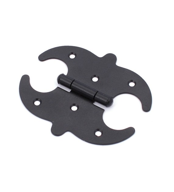 Zawias meblowy ZMU6 ozdobny 85mm czarny