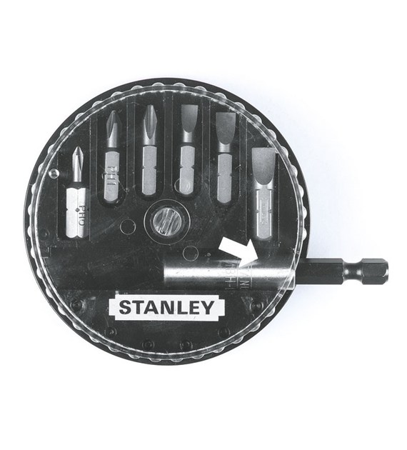 Końcówki BIT  7cz 2+2PH+2PZ+uchw STANLEY