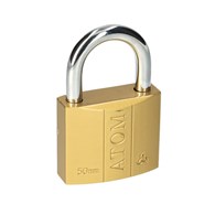 Kłódka żeliwna Atom 40mm /blister klucz kodowany