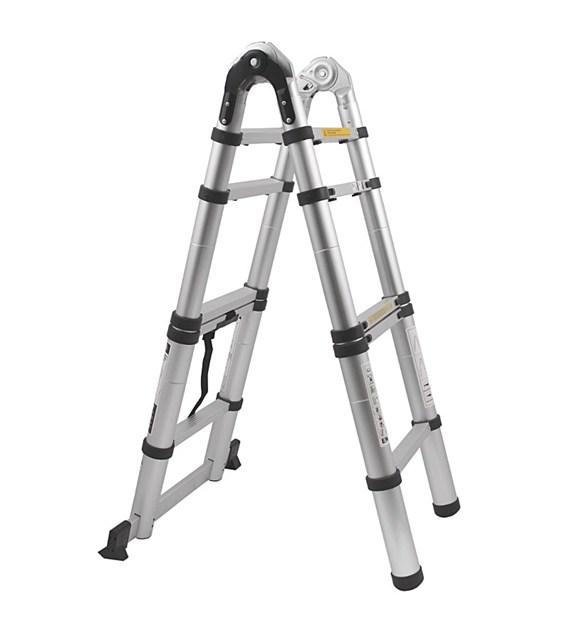 Drabina alu teleskopowa 3.2m 2x 5 150kg EN131*