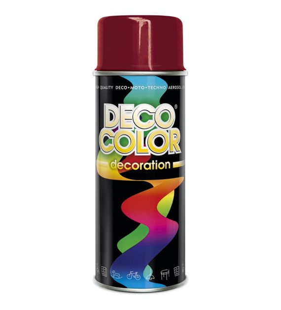 Lakier spray Deco 400ml RAL 3003 bordowy