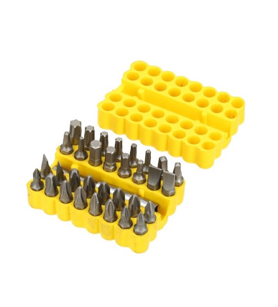 Końcówki BIT  33cz /blister/ stal Cr.V XLTOOLS