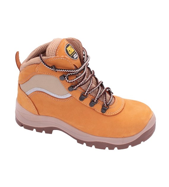 Buty robocze trzewiki z podnoskiem nubuk BXE 40 S1