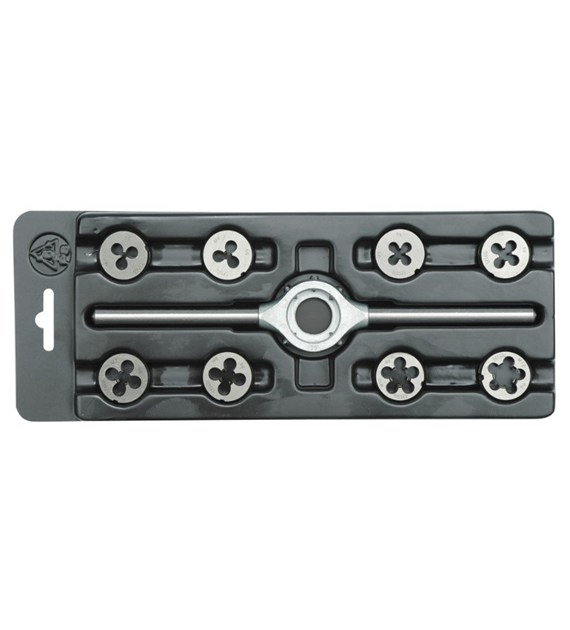 Narzynki zestaw  9szt M3-M12 NAREX CZ.TOOL