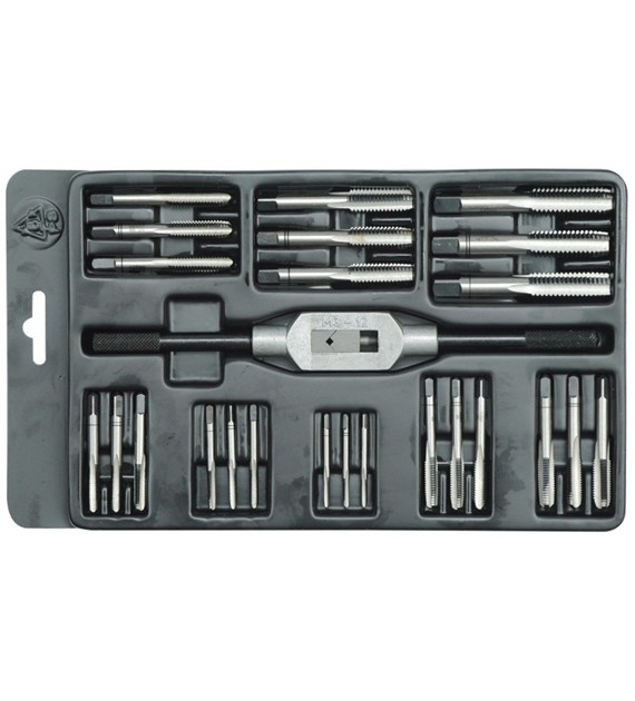 Gwintowniki zestaw 25szt M3-M12 NAREX CZ.TOOL