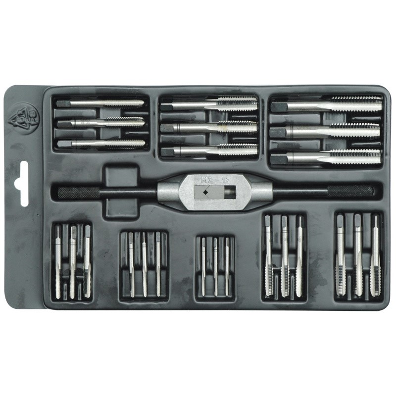 Gwintowniki zestaw 25szt M3-M12 NAREX CZ.TOOL