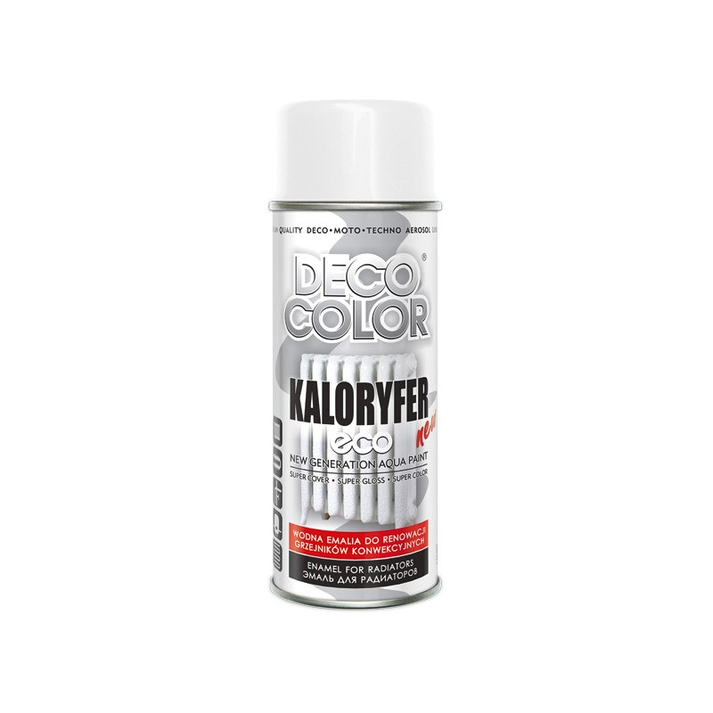 Lakier Deco Color Eco Kaloryfer 400ml RAL 9016