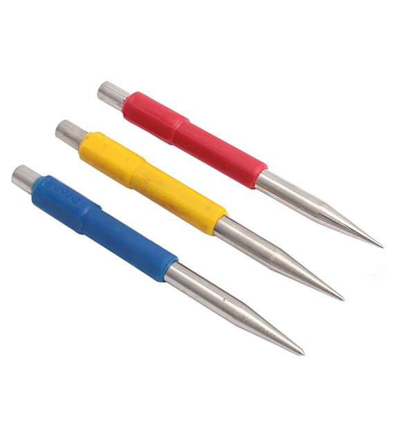 Punktaki ślusarskie kpl  3cz 125mm 0.8, 1.6, 2.3mm