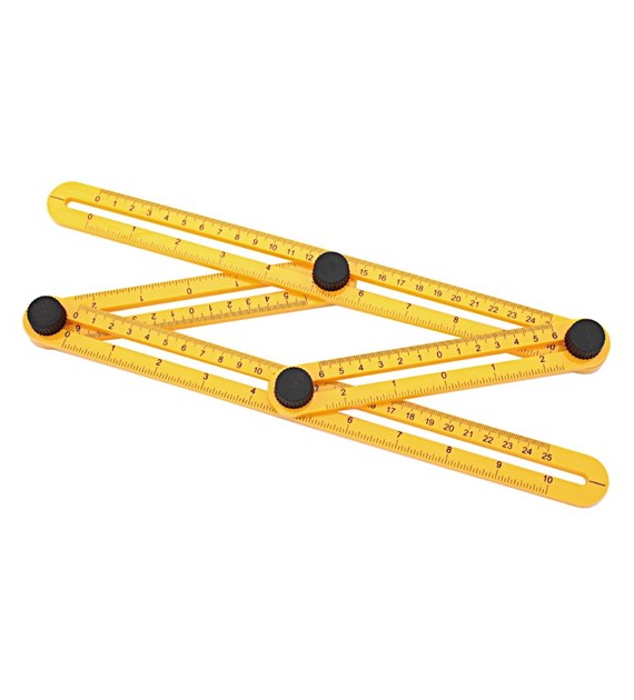 Kątownik regulowany TEMPLATER ABS 25*12cm