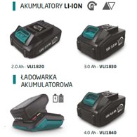 Ładowarka 18V VANDER AKU+