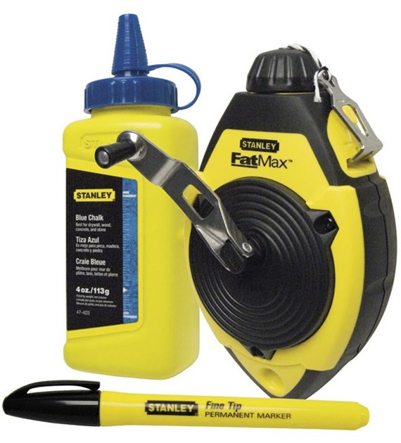 Sznur traserski STANLEY FatMax+kreda 115g+marker *