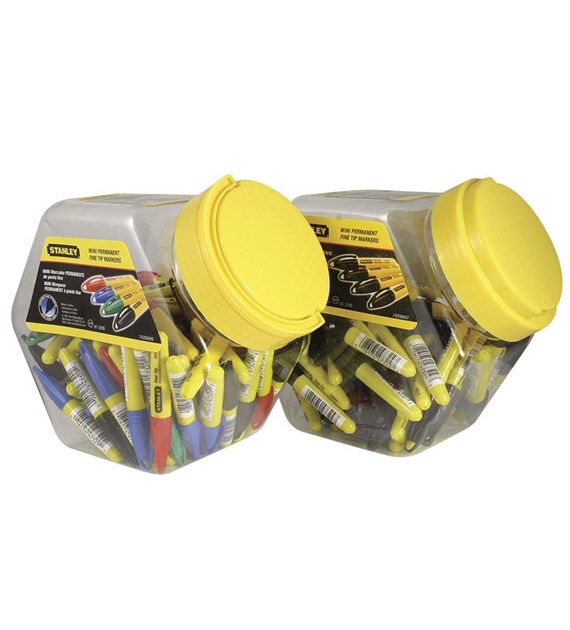 Marker STANLEY FINE TIP mini czarny EKPOZYTOR