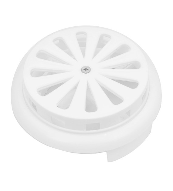 Kratka okrągła regulowana XL biała uniw 90-160mm