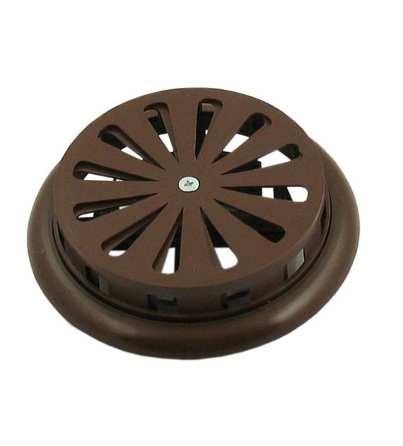 Kratka okrągła regulowana XL brąz uniw 90-160mm