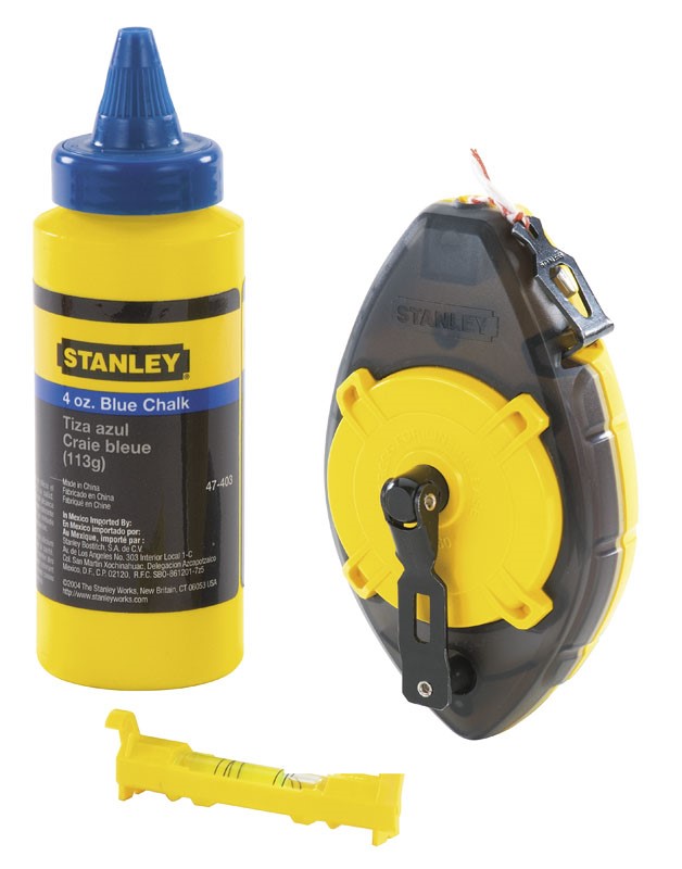 Sznur traserski STANLEY POWERWINDER 30m+kreda