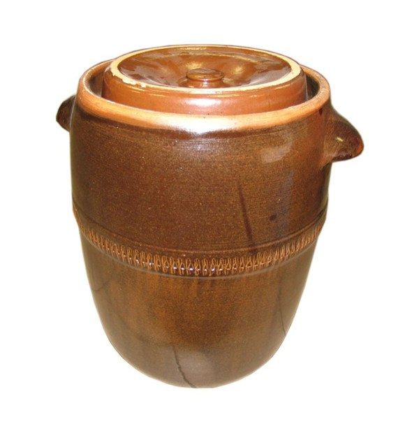 Beczka kamionkowa do kiszenia 10L