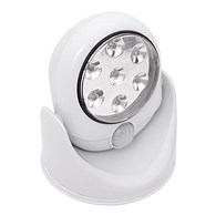 Lampka z czujnikiem ruchu 7 LED  obracana 360° bat