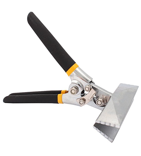 Szczypce do gięcia blachy P+ 150mm proste szerokie