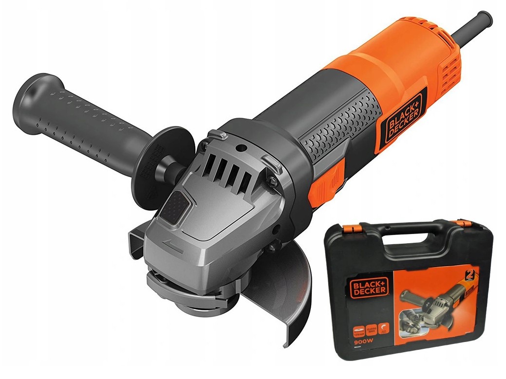 BLACK+DECKER Szlifierka kąt 125 900W pł.start kufe