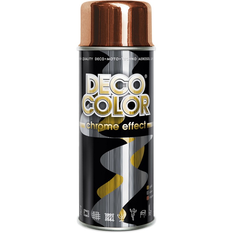 Lakier spray Deco 400ml chrom miedziany