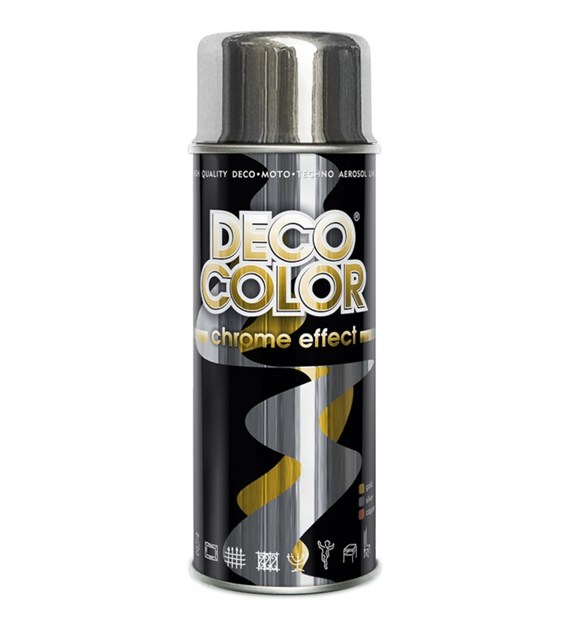 Lakier spray Deco 400ml chrom srebrny